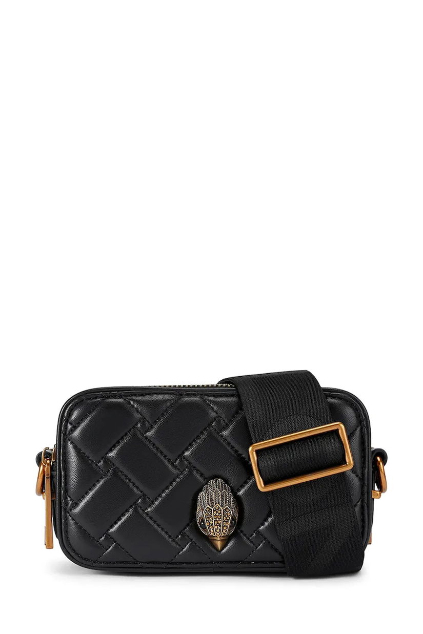 Kurt Geiger London poșetă de piele Kensington culoarea negru, 5389100109