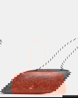 United Colors of Benetton poșetă culoarea portocaliu, 66EYDY08U