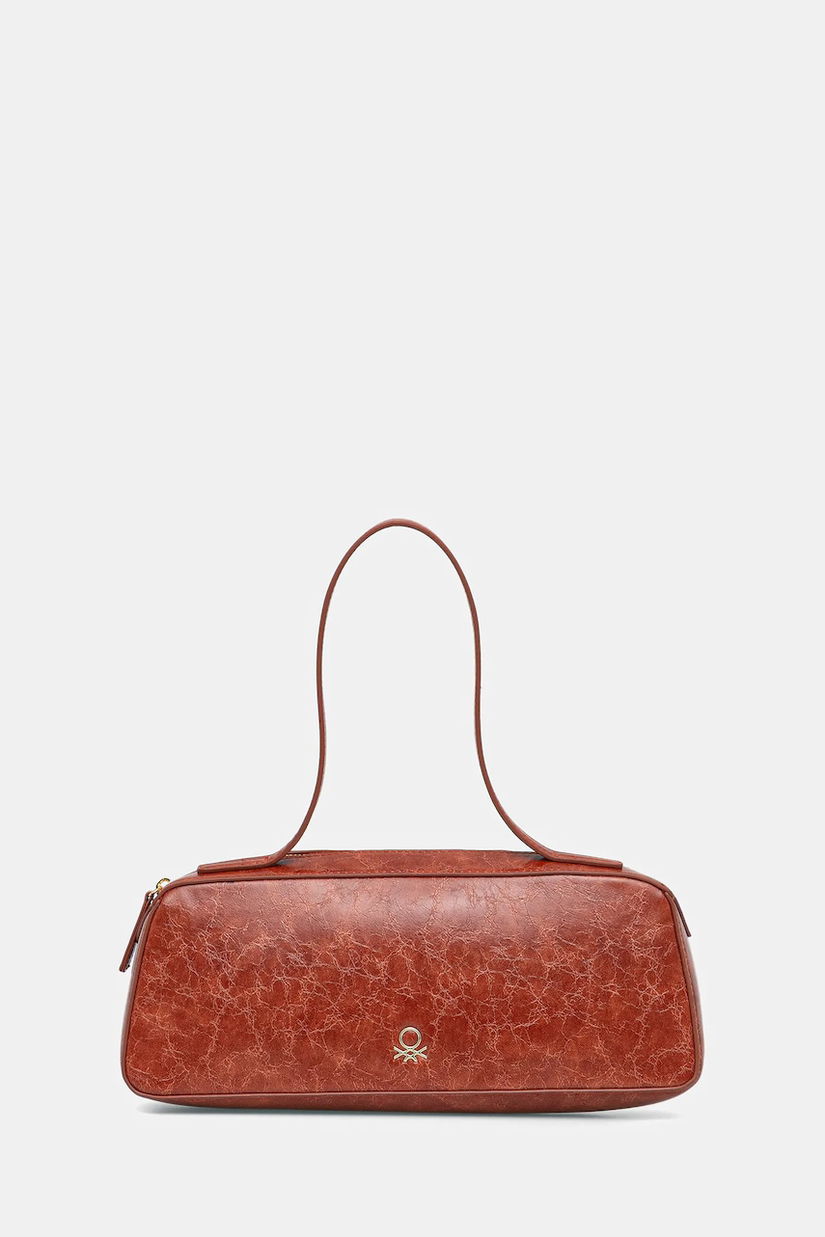 United Colors of Benetton poșetă culoarea portocaliu, 66EYDY08U