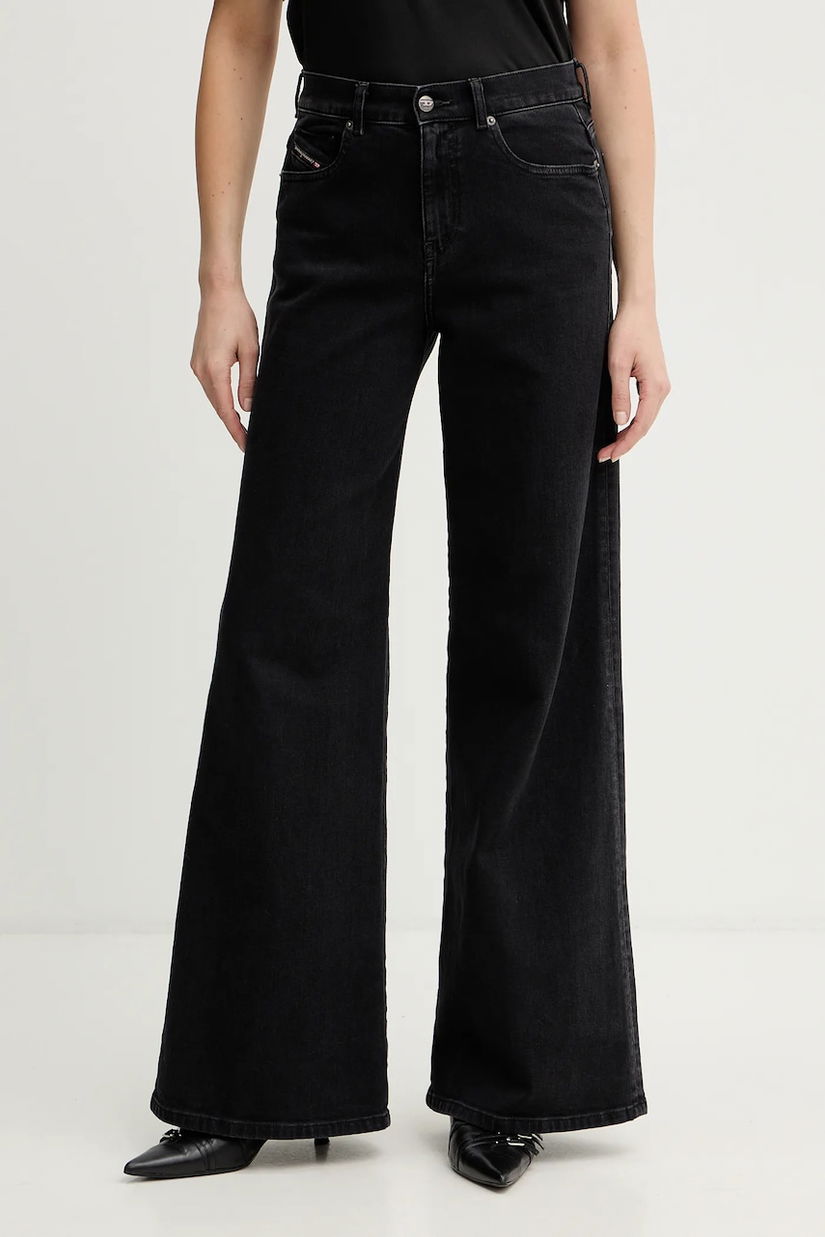 Diesel jeans 1979 D-AKEMI L.32 culoarea negru, A03624.09N89