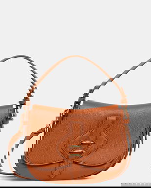 Coccinelle poșetă de piele MAVERY culoarea portocaliu, E1 U7F 18 02 01