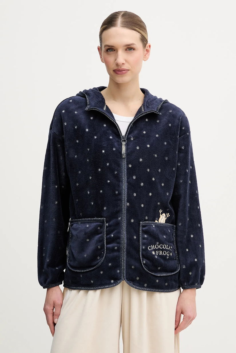 women'secret halat HARRY POTTER culoarea bleumarin, 4412217