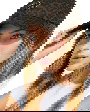 Kurt Geiger London șapcă de baseball din bumbac Chelsea culoarea maro, 4419039499