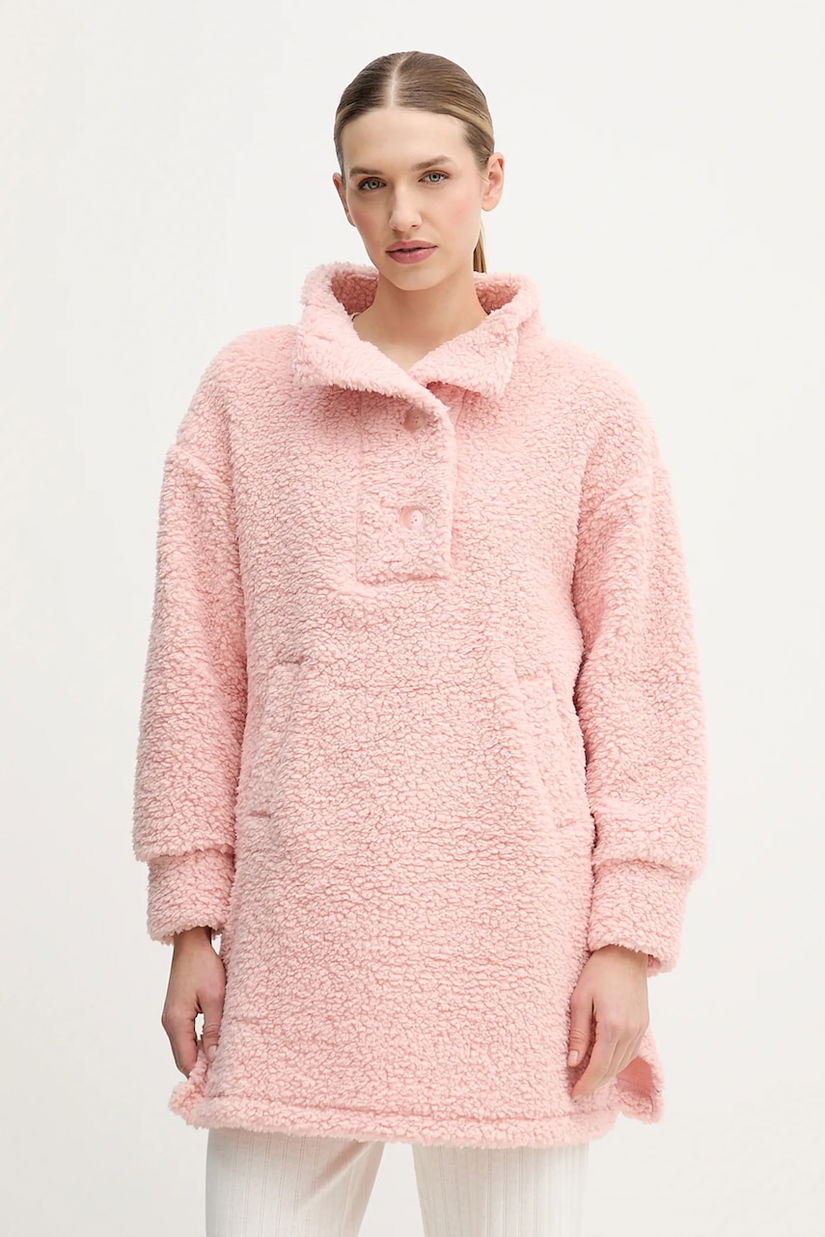 women'secret bluză pijama culoarea roz, 4412220