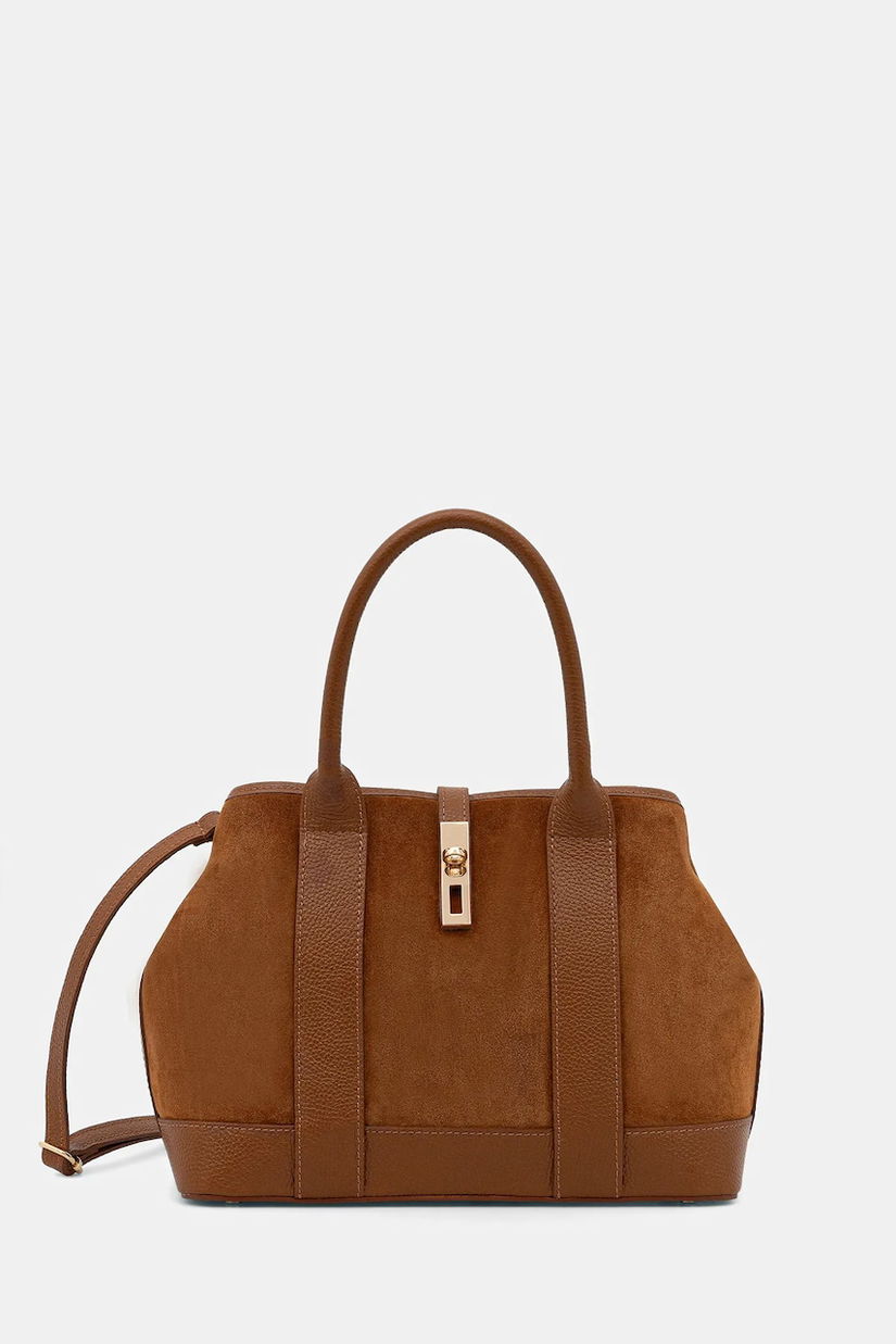 Answear.LAB poseta de piele culoarea maro