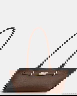 Answear.LAB poseta de piele culoarea maro