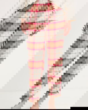 United Colors of Benetton pantaloni pijama bumbac culoarea bej, bumbac, 40EP3F00I