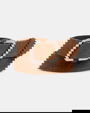 Answear.LAB curea din piele intoarsa culoarea maro