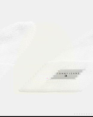 Tommy Jeans căciulă din bumbac culoarea verde, AW0AW17913