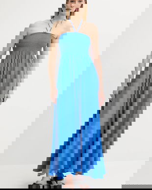 Gestuz rochie culoarea violet, midi, evazați, 10910260