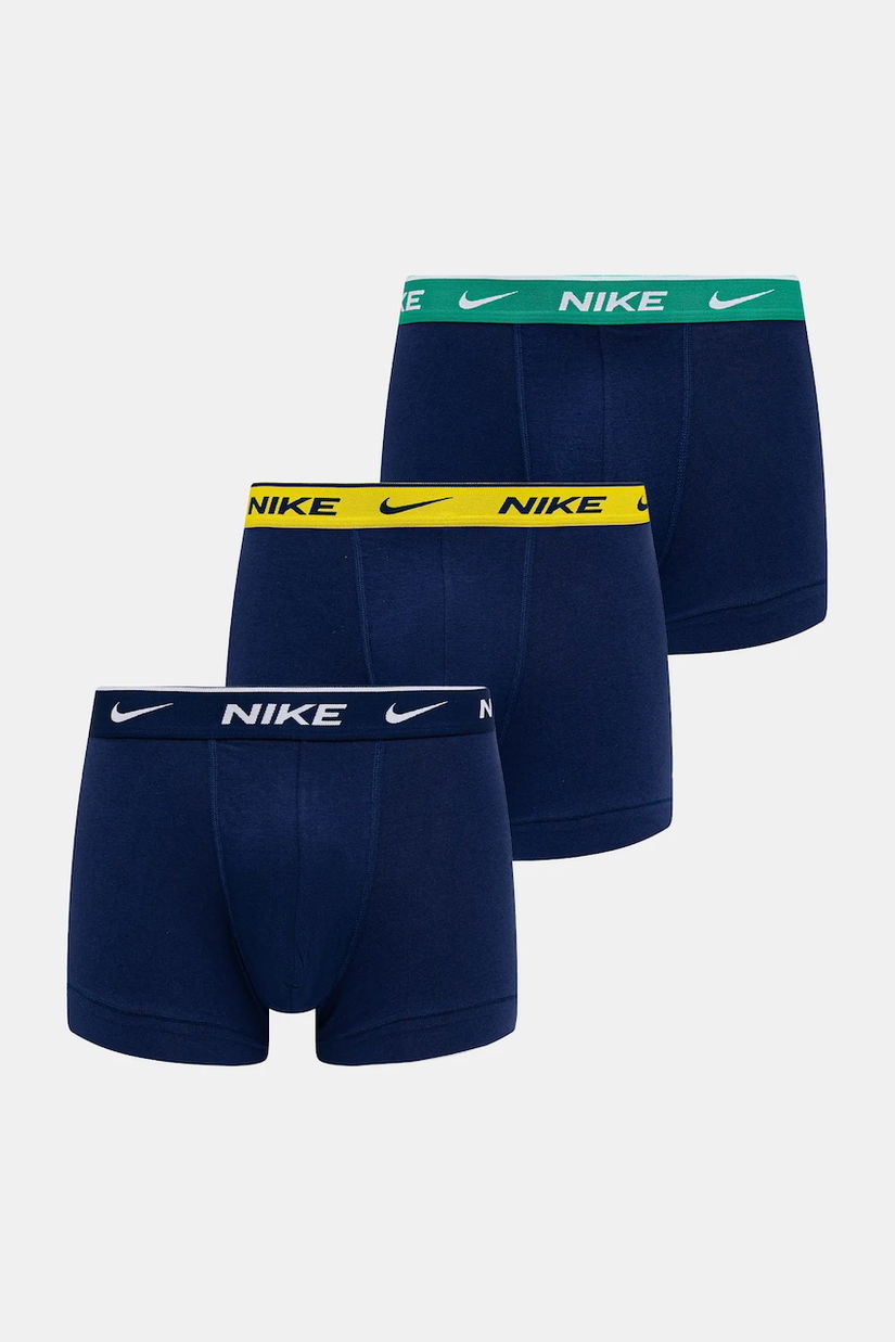 Nike boxeri 3-pack culoarea albastru marin, 0000KE1008