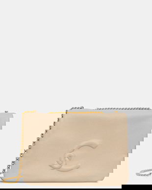 Coccinelle poșetă de piele DULSE culoarea negru, E5.SS5.52.01.01