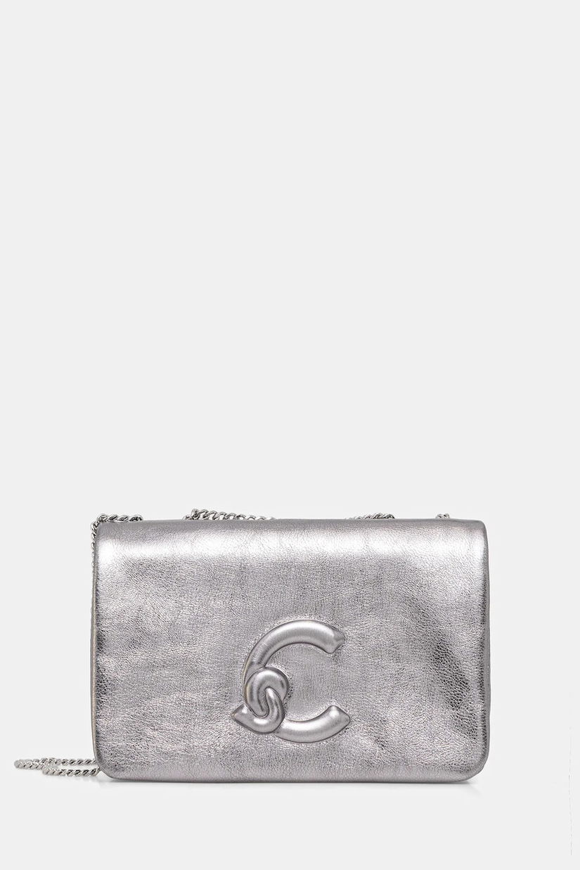 Coccinelle poșetă de piele DULSE culoarea negru, E5.SS5.52.01.01