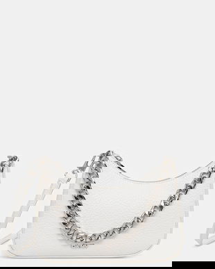 Dkny poșetă culoarea verde, R52EAI10