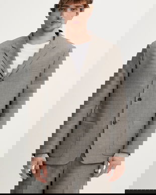 Filippa K sacou din lână culoarea maro, 31435