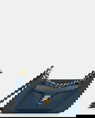 Coccinelle poșetă de piele culoarea negru, E1.TFK.12.01.01