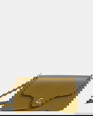 Coccinelle poșetă de piele culoarea negru, E5.SSK.27.01.01