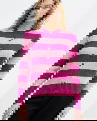 United Colors of Benetton cardigan din lână culoarea roz, light, 103ME5014