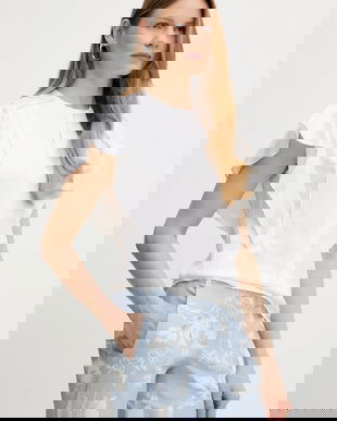 BOSS bluză culoarea bej, neted, 50540635