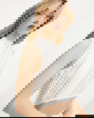 Charo Ruiz Ibiza bluză Asteria femei, culoarea bej, cu imprimeu, 255101