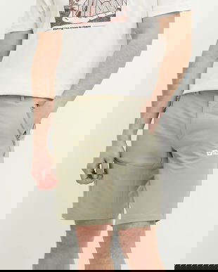 Jack Wolfskin pantaloni scurți outdoor Pico Trail culoarea bej, A63908