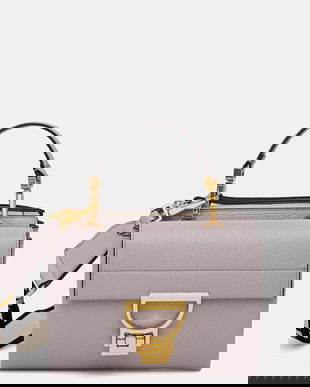 Coccinelle poșetă de piele Arlettis culoarea negru, E1 ND8 55 B7 01