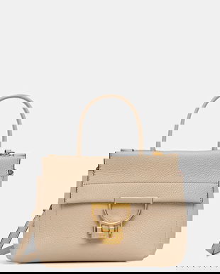 Coccinelle poșetă de piele ARLETTIS culoarea negru, E1 MD5 18 02 01