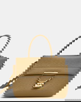 Coccinelle poșetă de piele ARLETTIS culoarea negru, E1 MD5 18 02 01