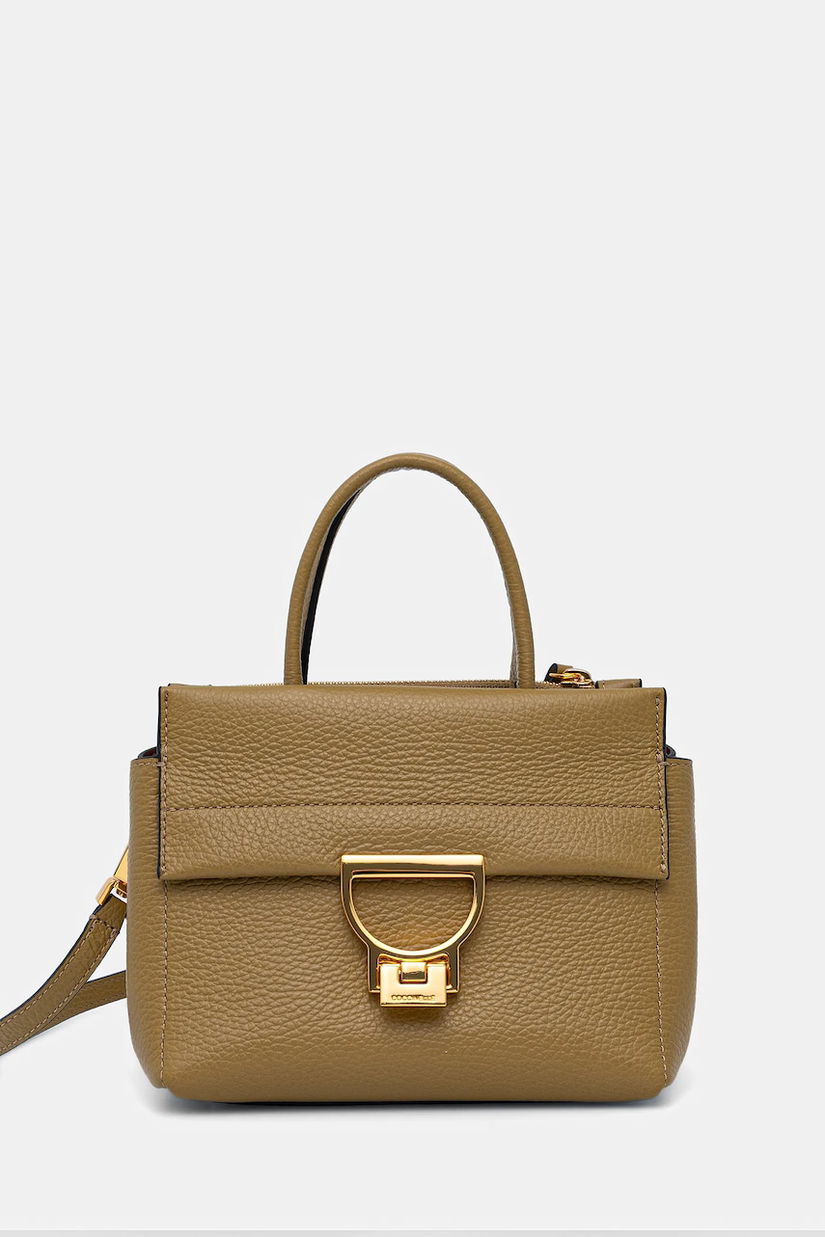 Coccinelle poșetă de piele ARLETTIS culoarea negru, E1 MD5 18 02 01