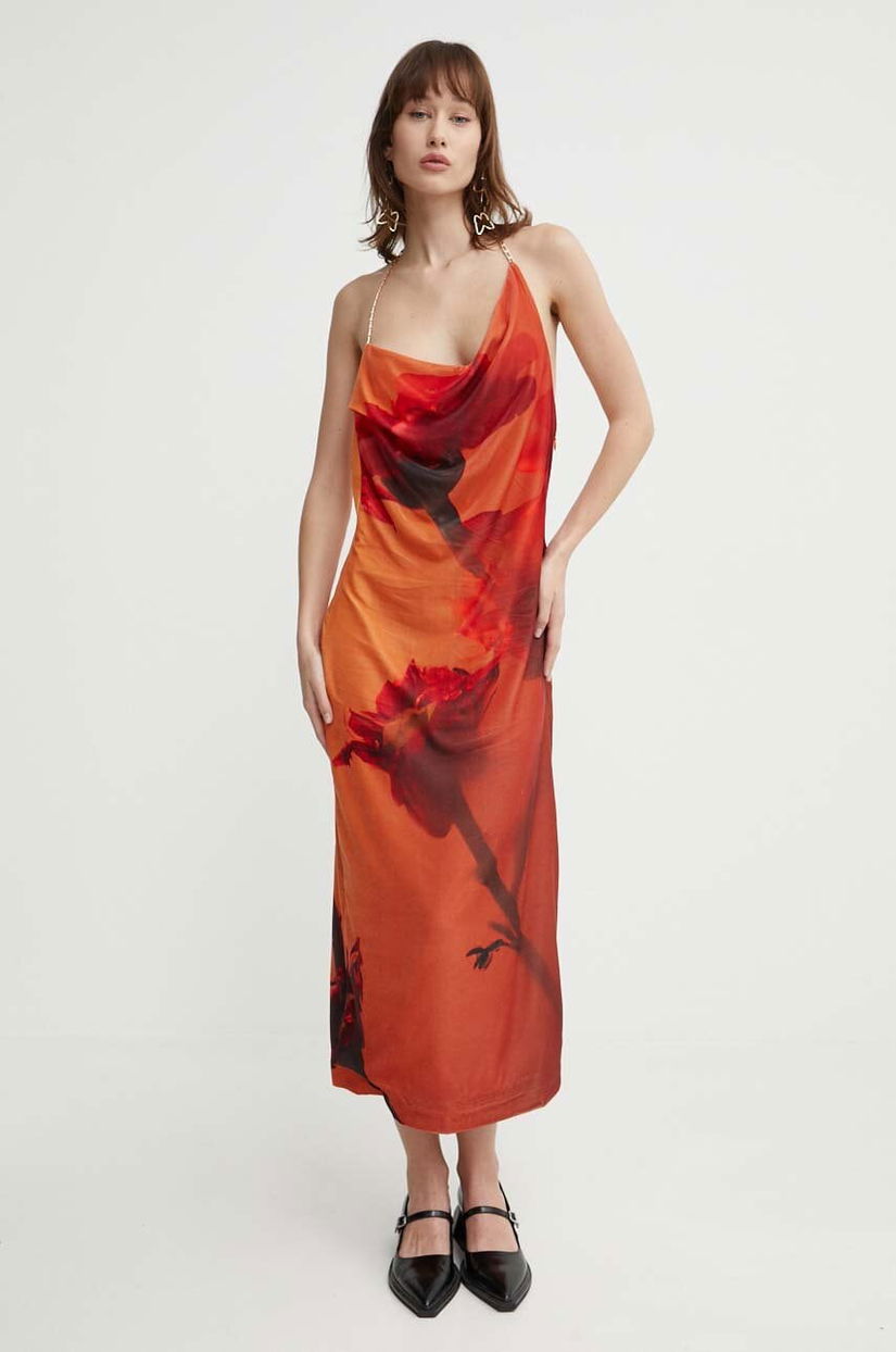 Stine Goya rochie midi, dreaptă SG5501