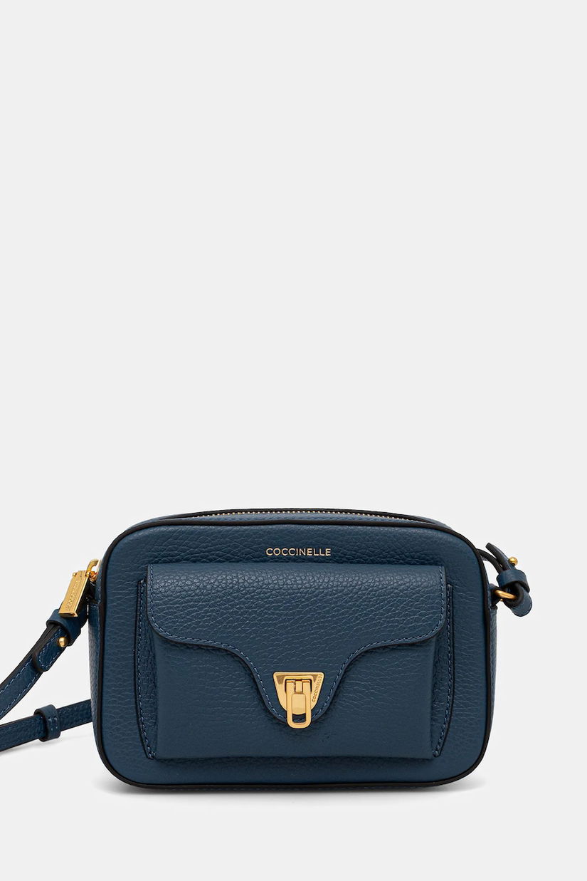 Coccinelle poșetă de piele culoarea bordo, E1 MF6 55 04 01