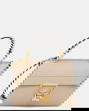 Coccinelle poșetă de piele culoarea negru, E1 MD5 55 B7 01