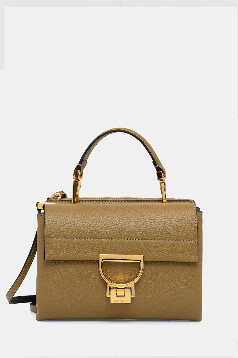 Coccinelle poșetă de piele culoarea negru, E1 MD5 55 B7 01