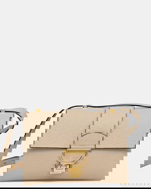 Coccinelle poșetă de piele culoarea gri, E1 MD5 12 07 01