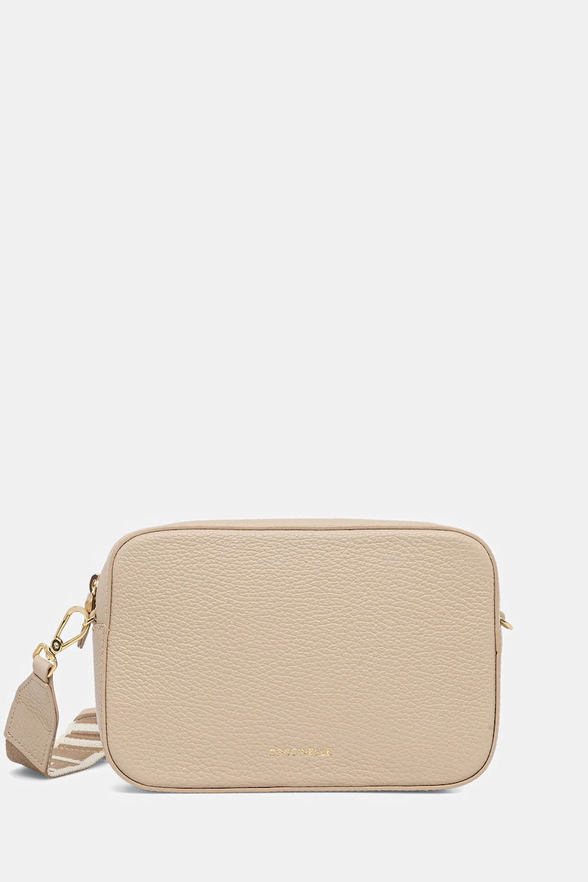 Coccinelle poșetă de piele culoarea negru, E5 MN5 55 I1 01