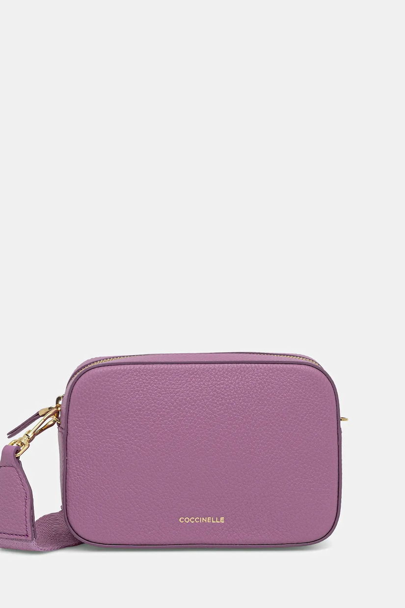 Coccinelle poșetă de piele culoarea negru, E5 MN5 55 I1 01