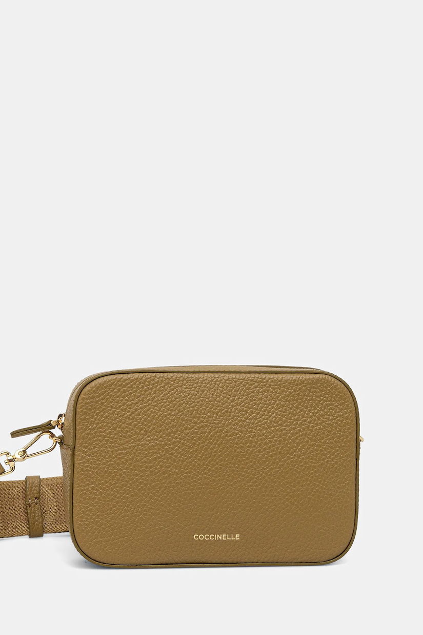 Coccinelle poșetă de piele culoarea negru, E5 MN5 55 I1 01