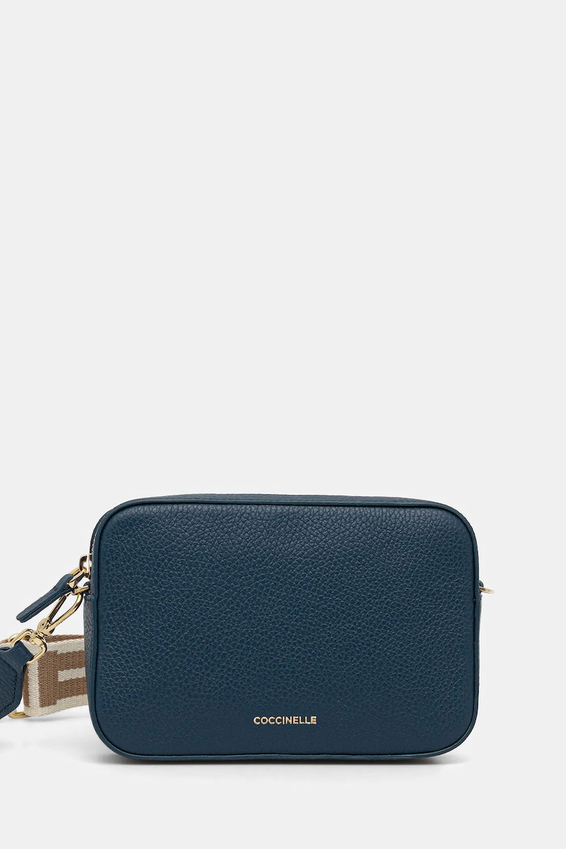 Coccinelle poșetă de piele culoarea negru, E5 MN5 55 I1 01