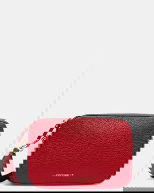 Coccinelle poșetă de piele culoarea negru, E5 MN5 55 I1 01