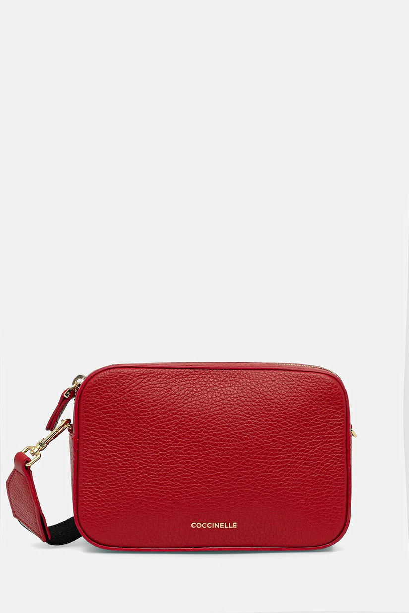 Coccinelle poșetă de piele culoarea negru, E5 MN5 55 I1 01