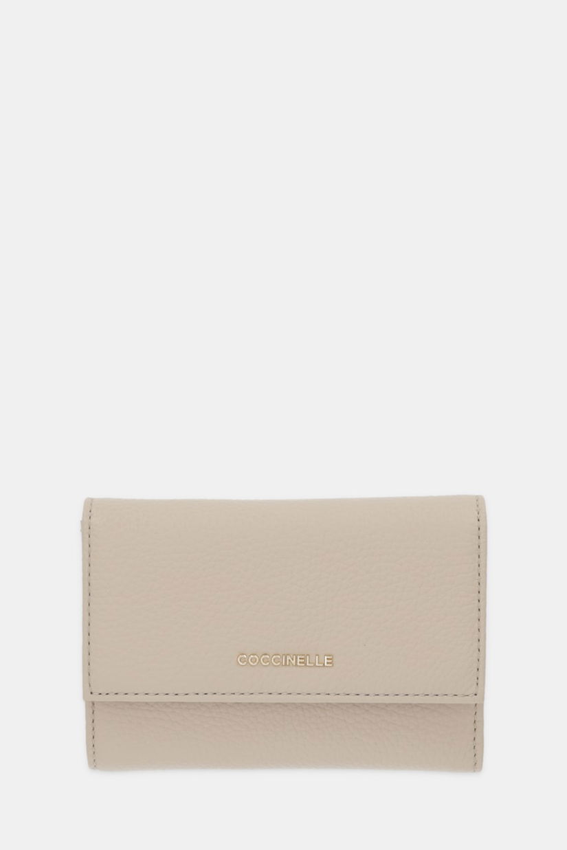 Coccinelle portofel de piele culoarea negru, E2 MW5 11 66 01