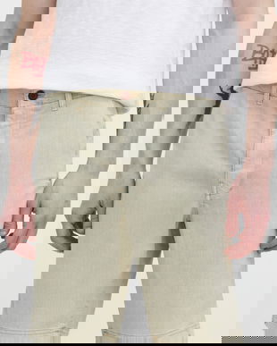 Superdry pantaloni scurti barbati, culoarea bej