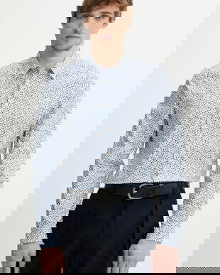 PS Paul Smith cămașă culoarea alb, cu guler clasic, regular, M2R.149T.P22318