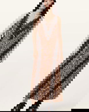 AllSaints rochie MELIA maxi, evazați, W103DC