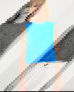 Morgan tricou culoarea violet, uni, OSLA