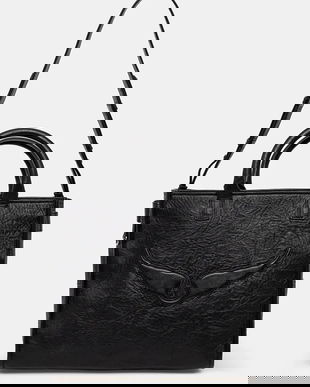 ZADIG&VOLTAIRE poseta de piele culoarea negru, LWBA02577