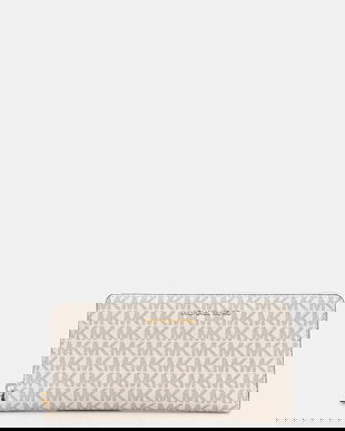 MICHAEL Michael Kors portofel femei, culoarea bej, 32F1GJ6E7B