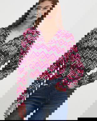 Joseph Ribkoff bluza femei, culoarea negru, modelator, 243166