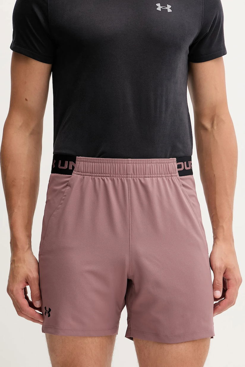 Under Armour pantaloni scurți de antrenament Vanish Woven culoarea negru, 1373718