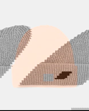 AllSaints caciula din amestec de lana culoarea portocaliu